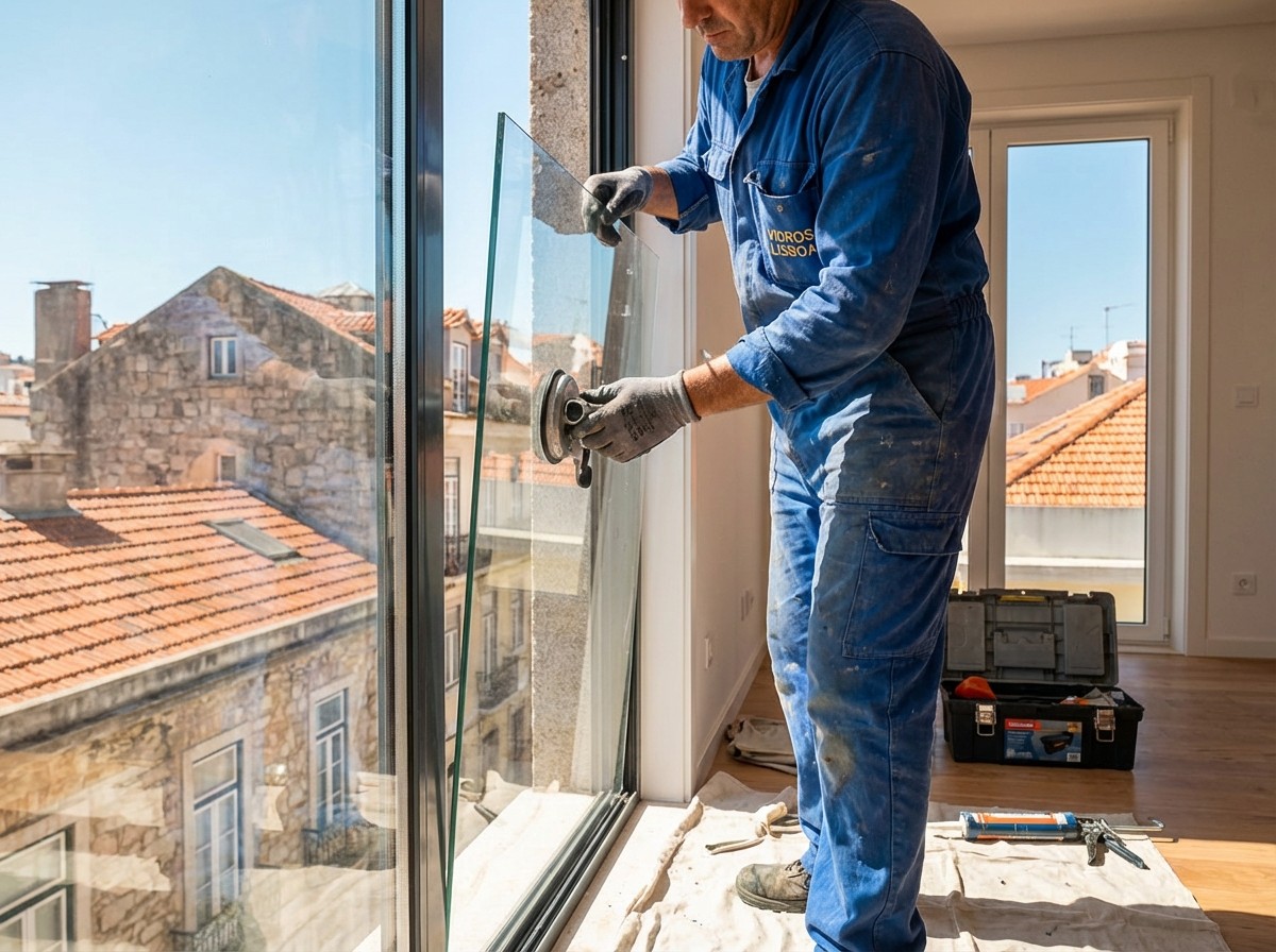 Substituicao vidros profissional em Lisboa - Vidraceiro Lisboa